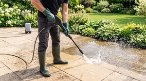 pressure washing